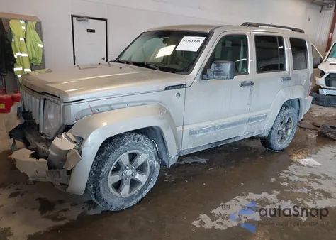 2008 Jeep Liberty Sport from USA, damaged, VIN 1J8GN28K88W210204
